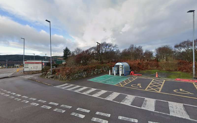 Chargeplace Scotland Charging Station EV Charging Station at Ferry Terminal