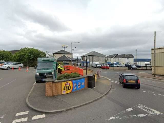 GeniePoint Charging Station in Dunoon United Kingdom of Great Britain and Northern Ireland