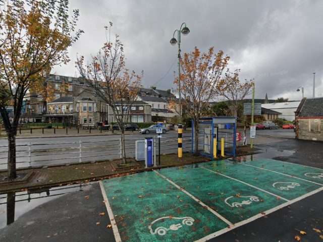Chargeplace Scotland Charging Station in Dunoon United Kingdom of Great Britain and Northern Ireland