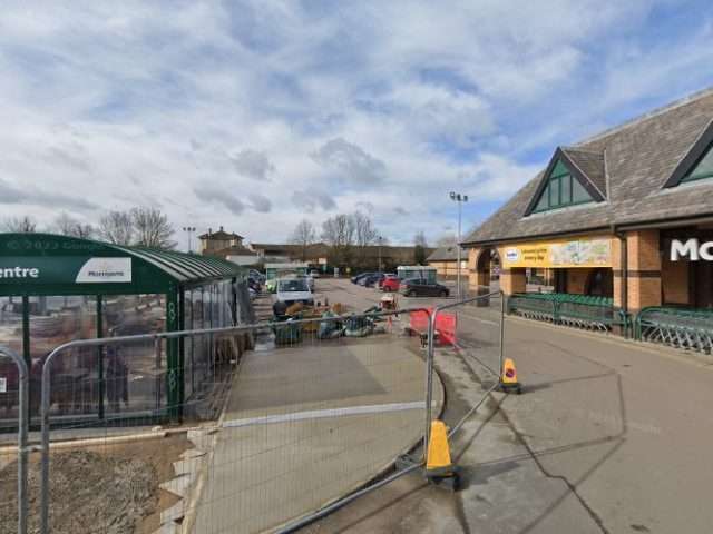 GeniePoint Charging Station in Stamford United Kingdom of Great Britain and Northern Ireland