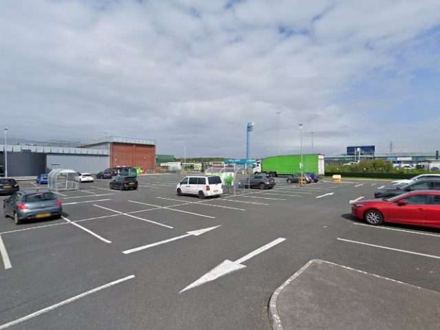evpoint Charging Station in Barrow-in-Furness United Kingdom of Great Britain and Northern Ireland