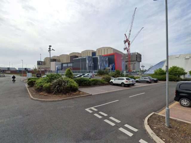 GeniePoint Charging Station in Barrow-in-Furness United Kingdom of Great Britain and Northern Ireland