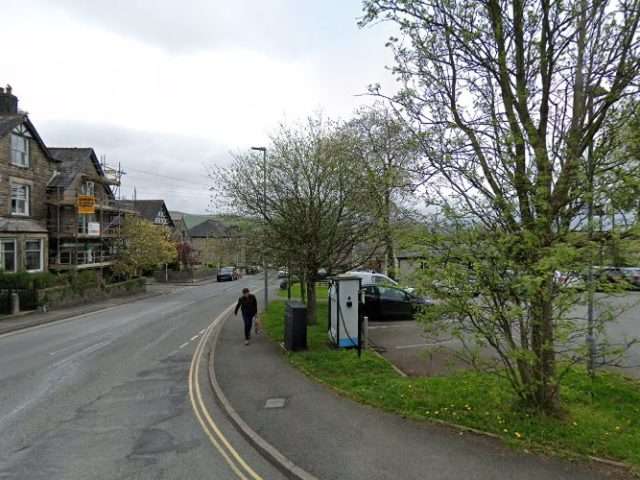 GeniePoint Charging Station in Carnforth United Kingdom of Great Britain and Northern Ireland