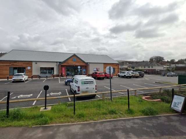 Pod Point Charging Station in Brecon United Kingdom of Great Britain and Northern Ireland