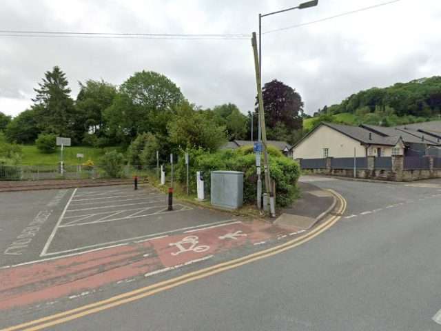 Dragon Charging Station in Knighton United Kingdom of Great Britain and Northern Ireland