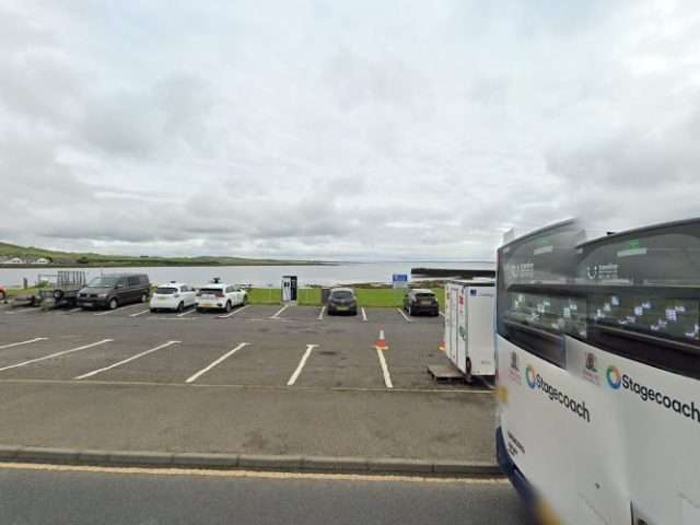 ChargePlace Scotland Charging Station in Orkney United Kingdom of Great Britain and Northern Ireland