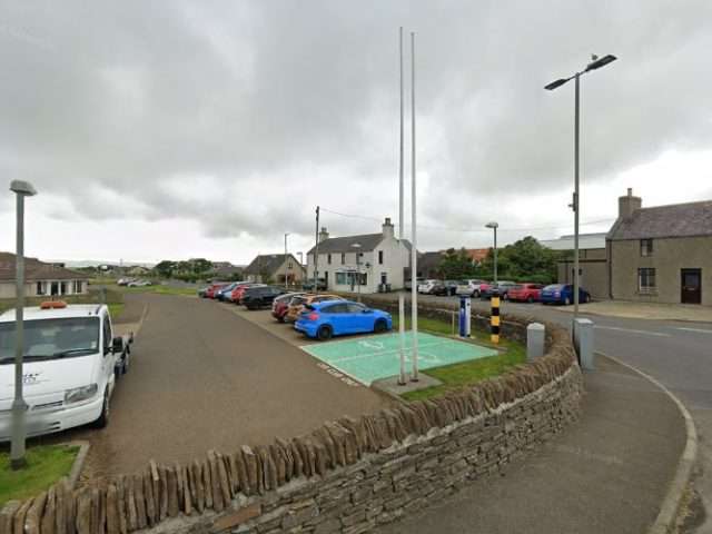 ChargePlace Scotland Charging Station in Orkney United Kingdom of Great Britain and Northern Ireland