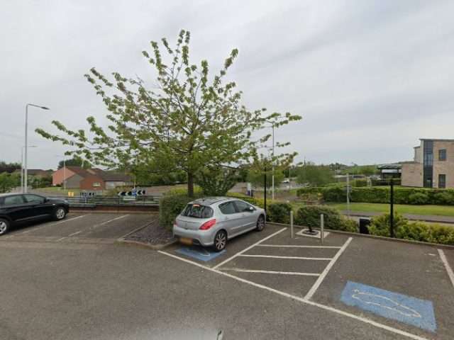 GeniePoint Charging Station in St Andrews United Kingdom of Great Britain and Northern Ireland