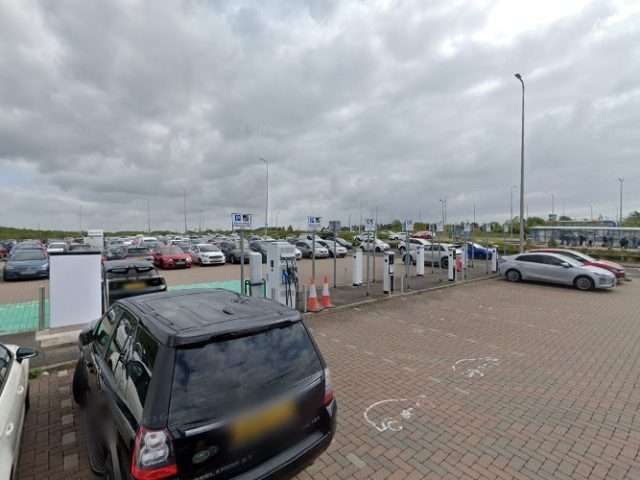 Chargeplace Scotland Charging Station in Dunfermline United Kingdom of Great Britain and Northern Ireland