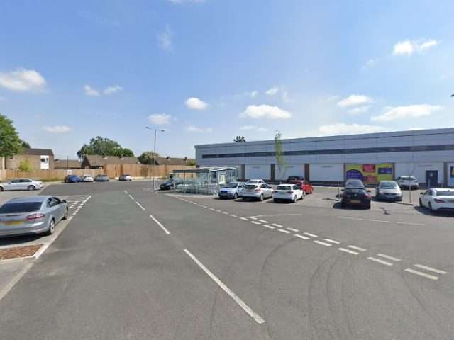 Lidl Charging Station in Doncaster United Kingdom of Great Britain and Northern Ireland