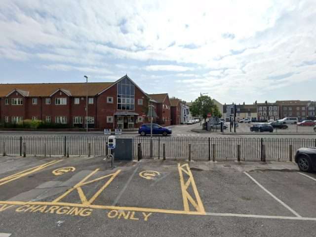 Mer Charging Station in Weymouth United Kingdom of Great Britain and Northern Ireland