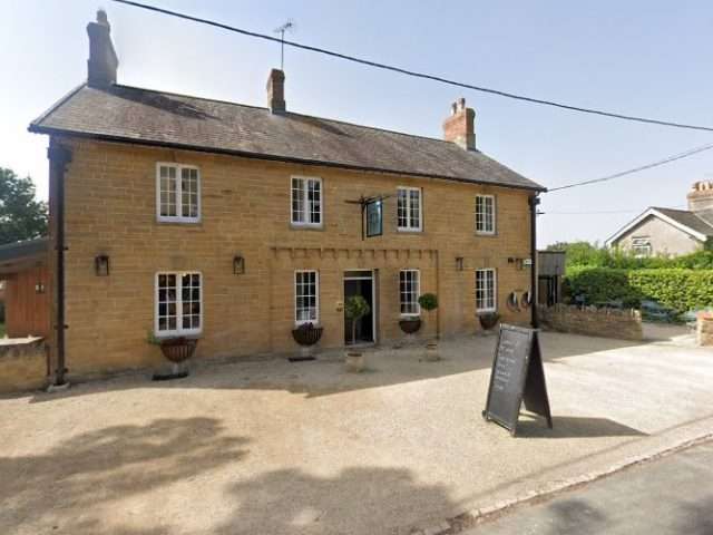 Tesla Destination Charger in Sherborne United Kingdom of Great Britain and Northern Ireland