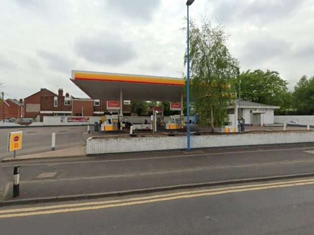 Shell Recharge Charging Station in West Bromwich United Kingdom of Great Britain and Northern Ireland