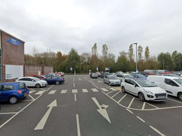 Pod Point Charging Station in Stourport-on-Severn United Kingdom of Great Britain and Northern Ireland