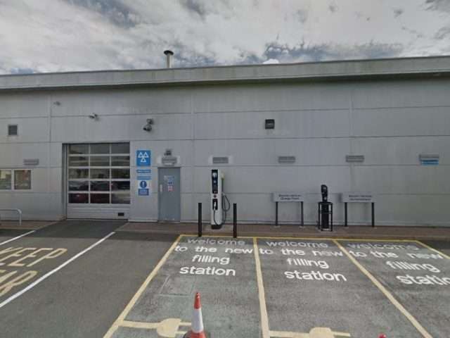 VIRTA Charging Station in Stourbridge United Kingdom of Great Britain and Northern Ireland