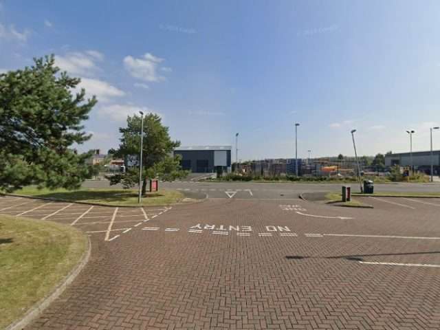 InstaVolt Charging Station in Bishop Auckland United Kingdom of Great Britain and Northern Ireland