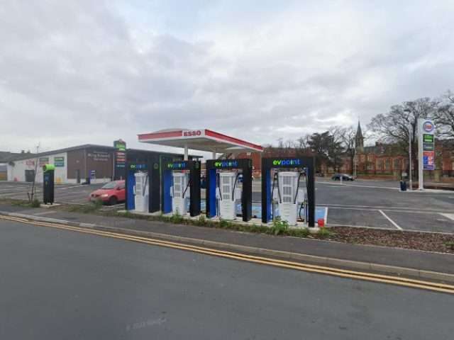 ChargePoint Charging Station in Retford United Kingdom of Great Britain and Northern Ireland