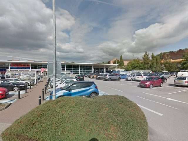 Pod Point Charging Station in Gainsborough United Kingdom of Great Britain and Northern Ireland