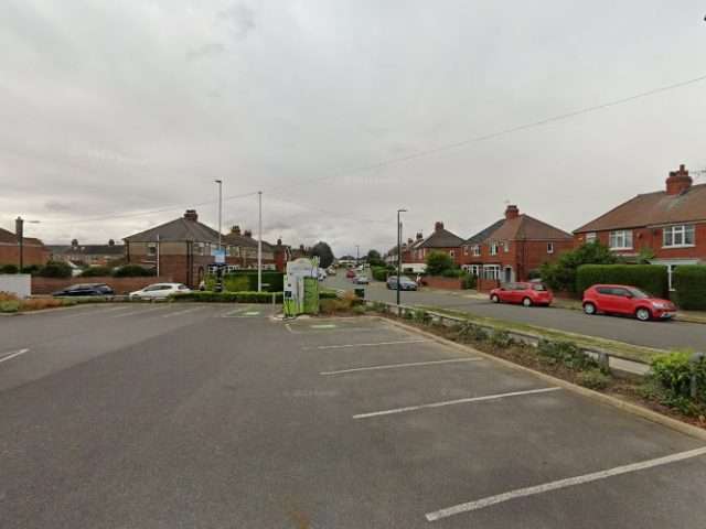 Lidl Charging Station in Grimsby United Kingdom of Great Britain and Northern Ireland