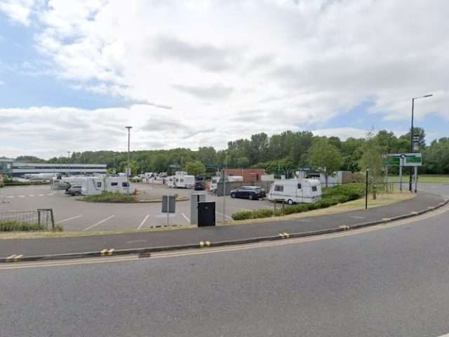 GeniePoint Charging Station in Leigh United Kingdom of Great Britain and Northern Ireland