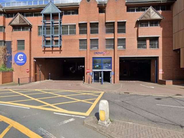 bp pulse Charging Station in Worcester United Kingdom of Great Britain and Northern Ireland