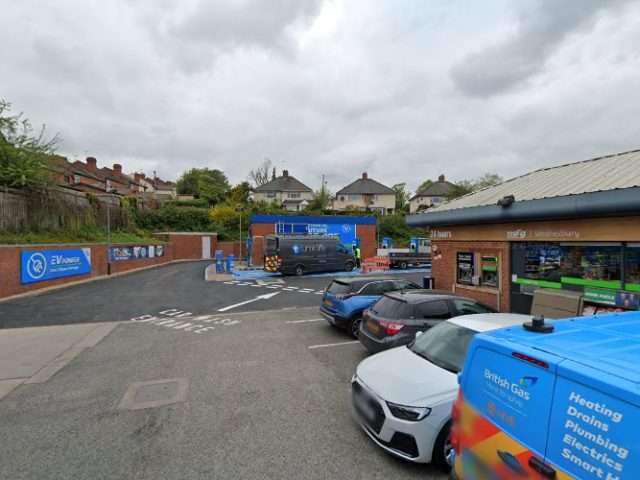 MFG Charging Station in Wednesbury United Kingdom of Great Britain and Northern Ireland