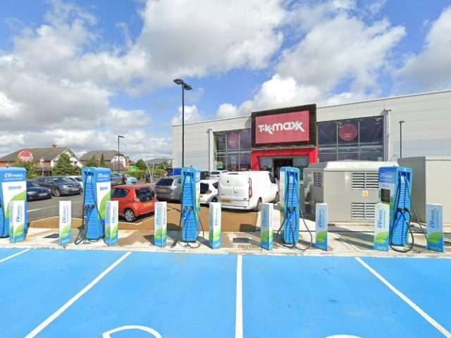 MFG Charging Station in Cannock United Kingdom of Great Britain and Northern Ireland
