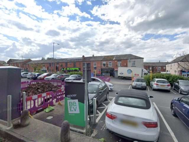 BE.EV Charging Station in Bolton United Kingdom of Great Britain and Northern Ireland
