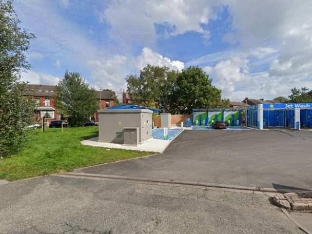 MFG Charging Station in Manchester United Kingdom of Great Britain and Northern Ireland