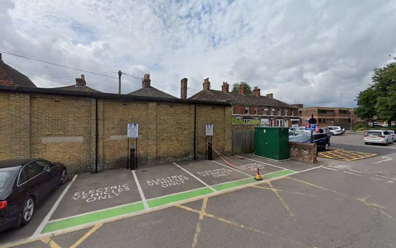 Pod Point Charging Station EV Charging Station at Central Car Park