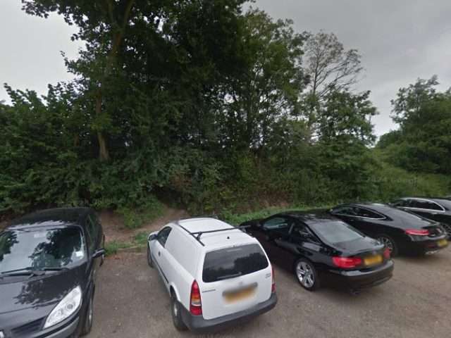 Tesla Destination Charger in Faversham United Kingdom of Great Britain and Northern Ireland