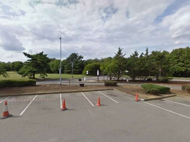 Applegreen Electric Charging Station in Newport Pagnell United Kingdom of Great Britain and Northern Ireland