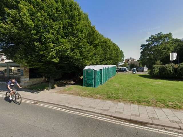 bp pulse Charging Station in Bedford United Kingdom of Great Britain and Northern Ireland
