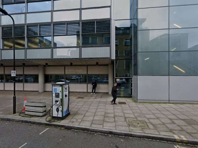 British Gas Charging Station in London United Kingdom of Great Britain and Northern Ireland