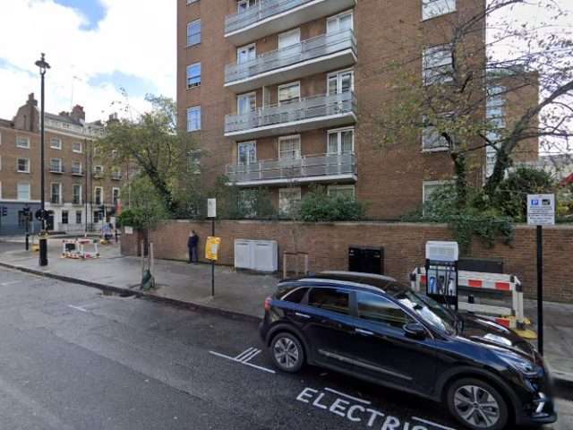 ESB Energy Charging Station in London United Kingdom of Great Britain and Northern Ireland