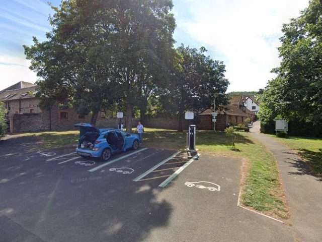 SWARCO Charging Station in Minehead United Kingdom of Great Britain and Northern Ireland