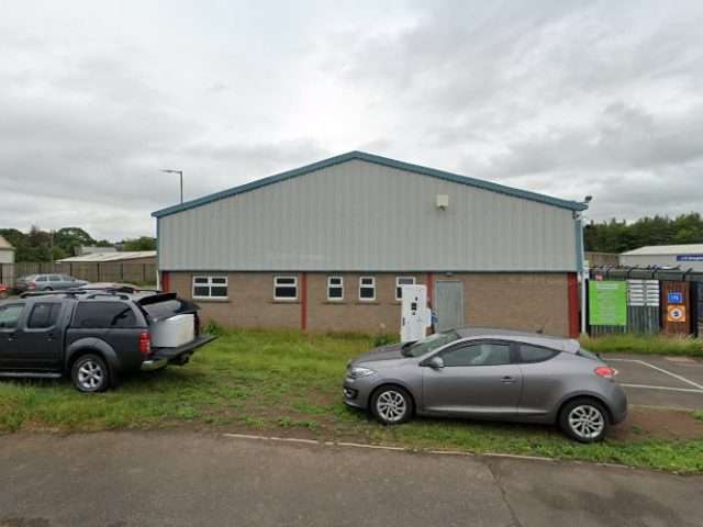 Chargeplace Scotland Charging Station in Duns United Kingdom of Great Britain and Northern Ireland