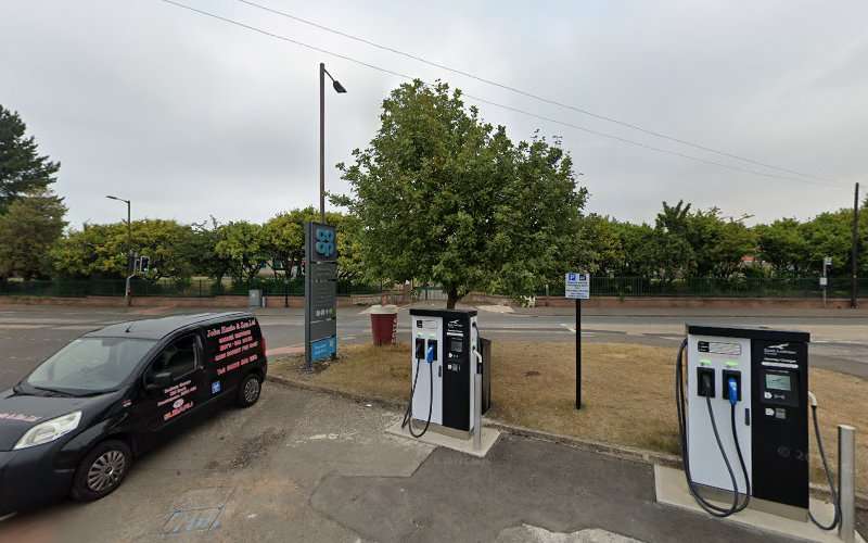 ChargePlace Scotland Charging Station EV Charging Station at Railway Station