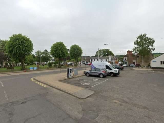 ChargePlace Scotland Charging Station in Earlston United Kingdom of Great Britain and Northern Ireland
