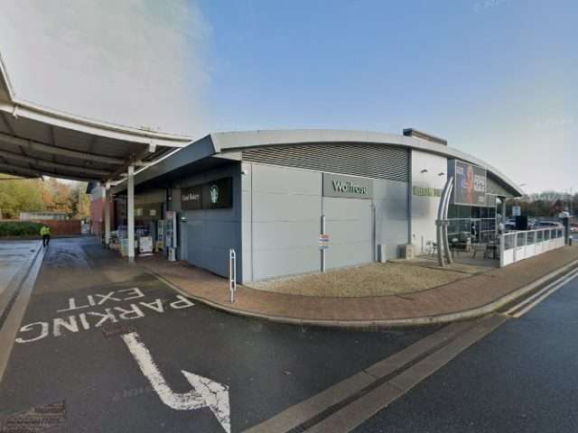 Applegreen Electric Charging Station in Telford United Kingdom of Great Britain and Northern Ireland