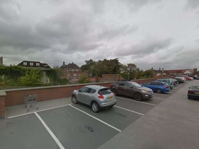 GeniePoint Charging Station in Crowborough United Kingdom of Great Britain and Northern Ireland