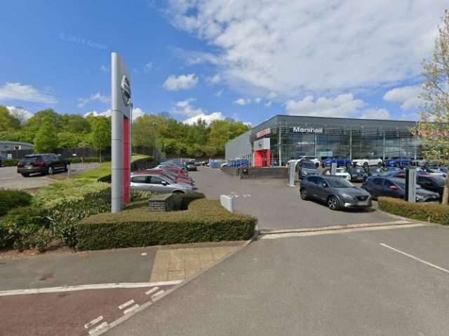 Nissan Charging Station in Tunbridge Wells United Kingdom of Great Britain and Northern Ireland
