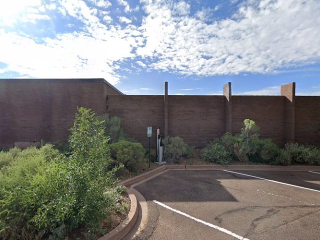 ChargePoint Charging Station in Petrified Forest National Park Arizona