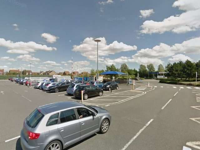 Pod Point Charging Station in Ashford United Kingdom of Great Britain and Northern Ireland