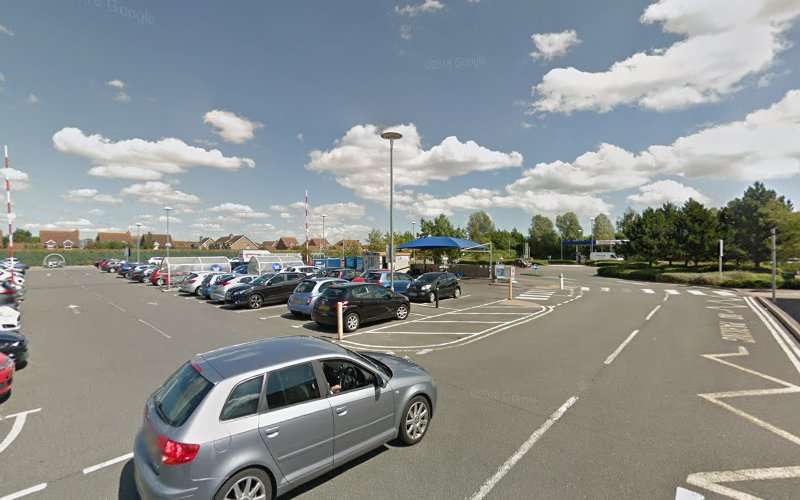 Pod Point Charging Station EV Charging Station at Moatfield Mdw