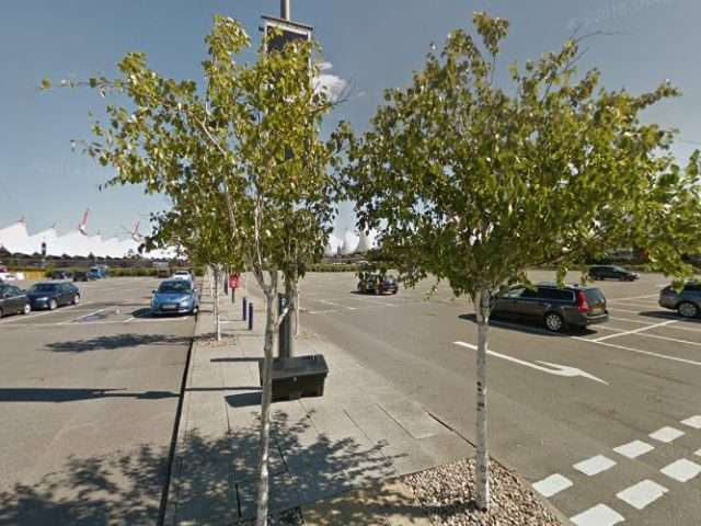 Tesla Destination Charger in Ashford United Kingdom of Great Britain and Northern Ireland