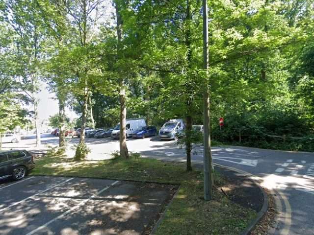 Connected Kerb Charging Station in Crowborough United Kingdom of Great Britain and Northern Ireland