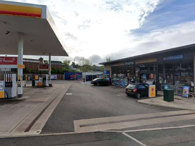 EV Power Charging Station in Torquay United Kingdom of Great Britain and Northern Ireland