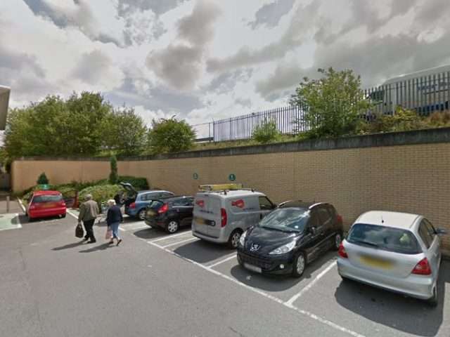 GeniePoint Charging Station in Woking United Kingdom of Great Britain and Northern Ireland