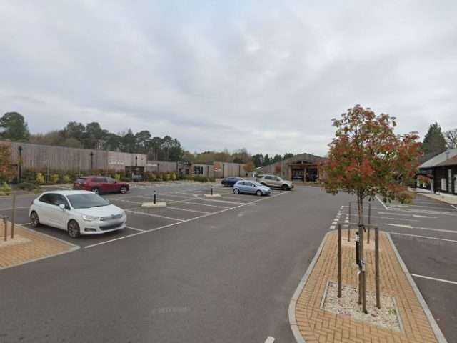 Electric Vehicle Charging Station in Windlesham United Kingdom of Great Britain and Northern Ireland